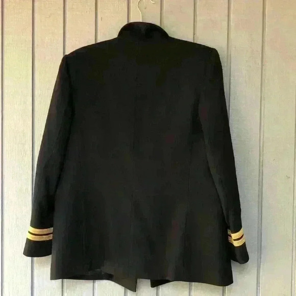 Ralph Lauren Vintage Military Blazer Size 8 - Picture 5 of 11